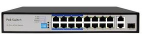 SPE10216E SWITCH INTERNEC  / 18 portów / 2Gb + 1SFP + 16PoE / RACK 