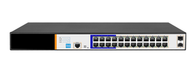 Switch zarządzalny 24 porty INTERNEC SPEM024B-F